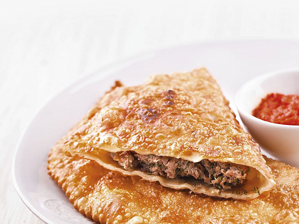Чебуреки с бараниной
